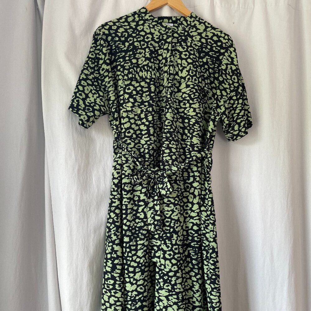 Summer Shirt Dress leopard print